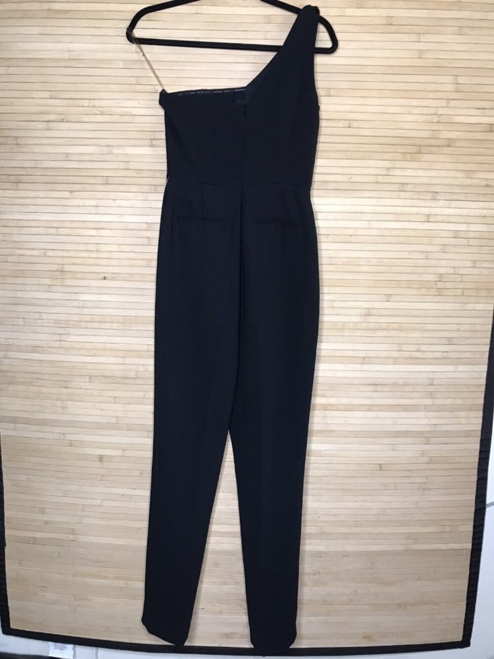 rag & bone Robyn One-Shoulder straight leg pants Jumpsuit evening suit sz 0 - Picture 7 of 10
